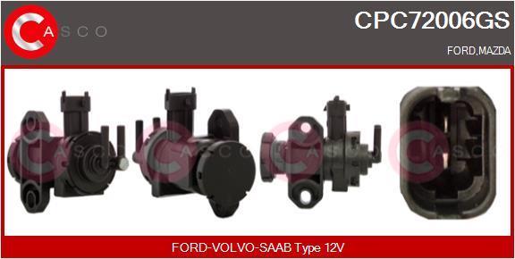 Transmetteur de pression, contrôle des gaz d'échappement CASCO SRL CPC72006GS