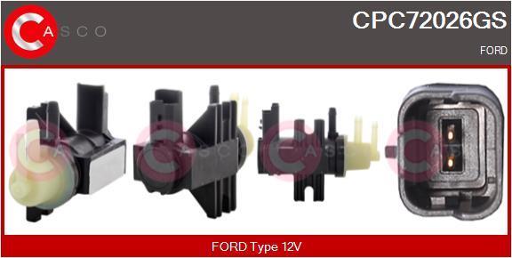 Transmetteur de pression, contrôle des gaz d'échappement CASCO SRL CPC72026GS