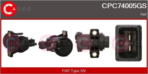 Transmetteur de pression, contrôle des gaz d'échappement CASCO SRL CPC74005GS