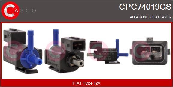 Transmetteur de pression, contrôle des gaz d'échappement CASCO SRL CPC74019GS