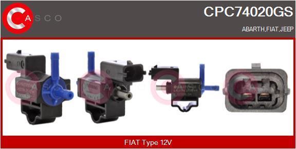 Transmetteur de pression, contrôle des gaz d'échappement CASCO SRL CPC74020GS
