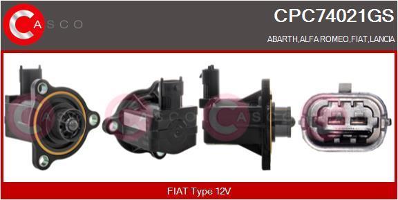 Válvula aire inversión turbocompresor CASCO SRL ref. CPC74021GS