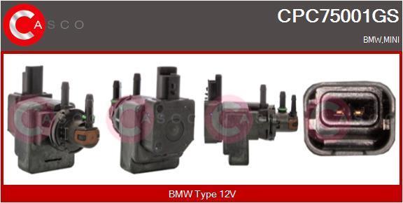 Transmetteur de pression, contrôle des gaz d'échappement CASCO SRL CPC75001GS