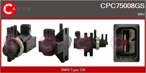 Transmetteur de pression, contrôle des gaz d'échappement CASCO SRL CPC75008GS