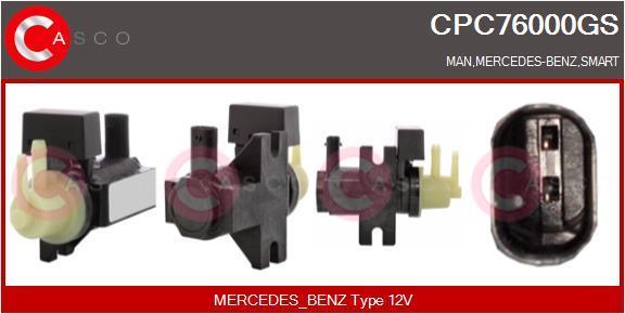 Transmetteur de pression, contrôle des gaz d'échappement CASCO SRL CPC76000GS