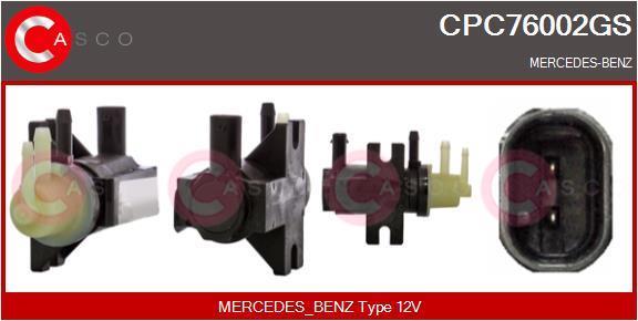 Transmetteur de pression, contrôle des gaz d'échappement CASCO SRL CPC76002GS
