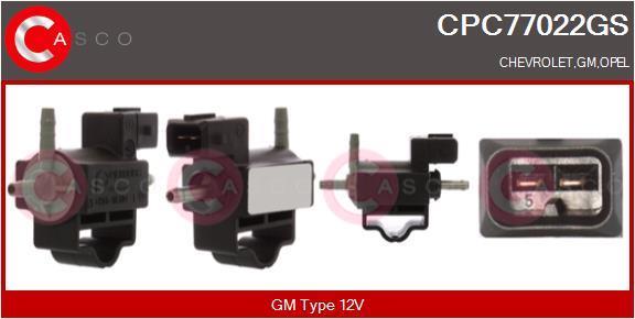 Transmetteur de pression, contrôle des gaz d'échappement CASCO SRL CPC77022GS