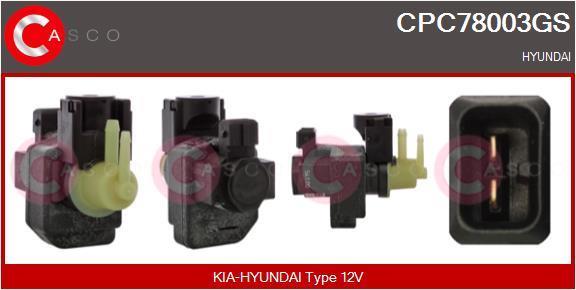 Transmetteur de pression, contrôle des gaz d'échappement CASCO SRL CPC78003GS