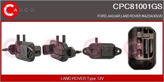 Transmetteur de pression, contrôle des gaz d'échappement CASCO SRL CPC81001GS