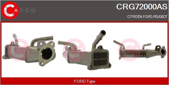 Radiateur, réaspiration des gaz d'échappement CASCO SRL CRG72000AS