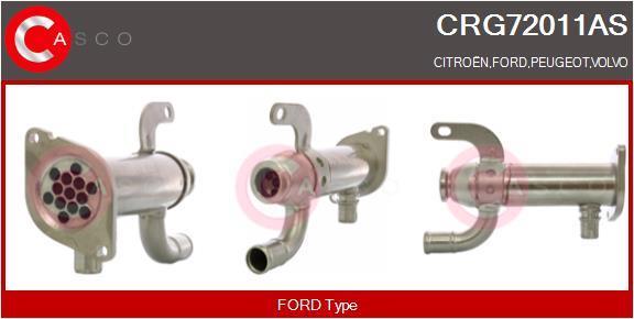 Radiateur, réaspiration des gaz d'échappement CASCO SRL CRG72011AS