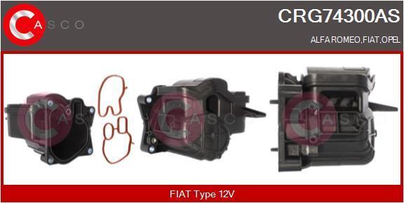 Radiador válvula egr CASCO SRL ref. CRG74300AS