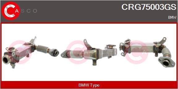 Radiateur, réaspiration des gaz d'échappement CASCO SRL CRG75003GS