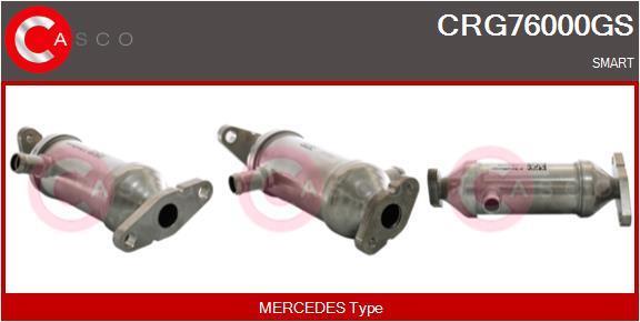 Radiateur, réaspiration des gaz d'échappement CASCO SRL CRG76000GS