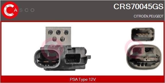 Resistência ventilador do motor CASCO SRL ref. CRS70045GS