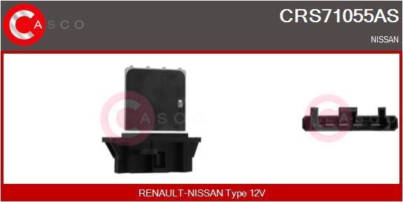 Résistance, pulseur d'air habitacle (Élément de commande, chauffage/ventilation) CASCO SRL ref. CRS71055AS