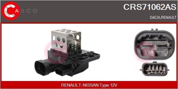 Resistência ventilador do motor CASCO SRL ref. CRS71062AS