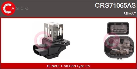 Resistencia en serie, electromotor de ventilador CASCO SRL ref. CRS71065AS