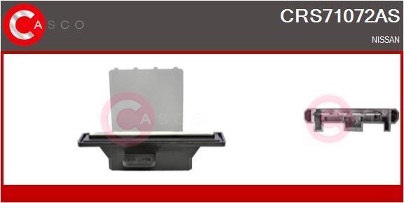 Resistencia, ventilador habitáculo CASCO SRL ref. CRS71072AS