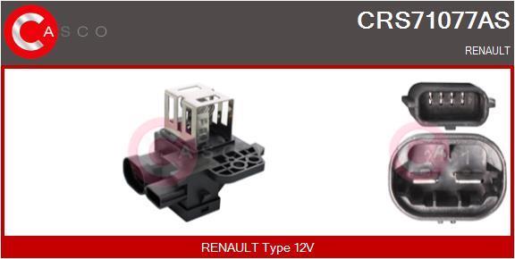 Resistência ventilador do motor CASCO SRL ref. CRS71077AS