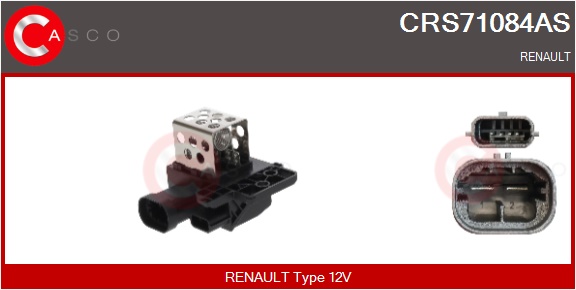 Resistência ventilador do motor CASCO SRL ref. CRS71084AS