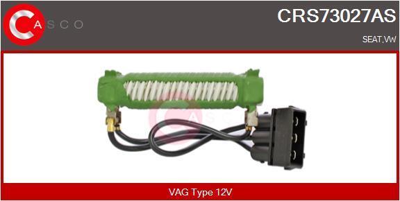 Resistência ventilador do motor CASCO SRL ref. CRS73027AS