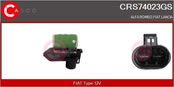 Resistência ventilador do motor CASCO SRL ref. CRS74023GS