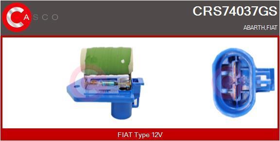 Resistência ventilador do motor CASCO SRL ref. CRS74037GS