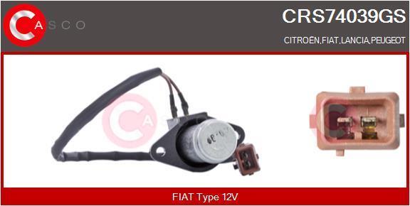 Resistência ventilador do motor CASCO SRL ref. CRS74039GS