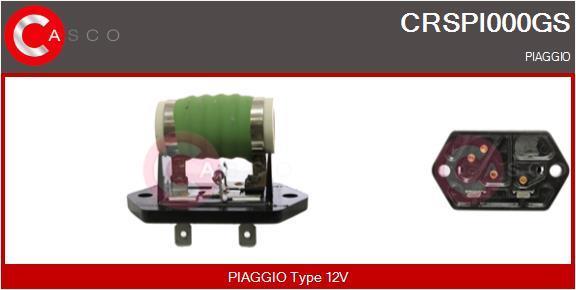 Resistência ventilador do motor CASCO SRL ref. CRSPI000GS