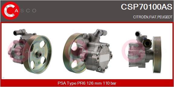 Bomba hidráulica, dirección CASCO SRL ref. CSP70100AS