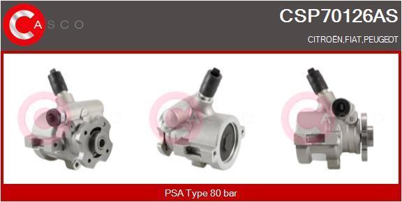 Bomba hidráulica, dirección CASCO SRL ref. CSP70126AS