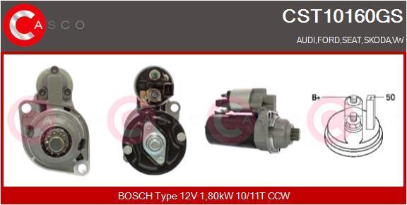 Motor de arranque (Arrancador) CASCO SRL ref. CST10160GS