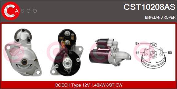 Motor de arranque (Arrancador) CASCO SRL ref. CST10208AS