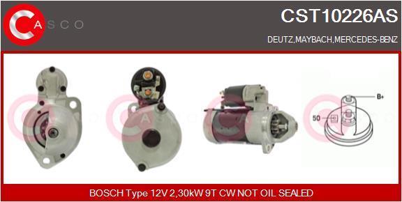 Motor de arranque CASCO SRL ref. CST10226AS