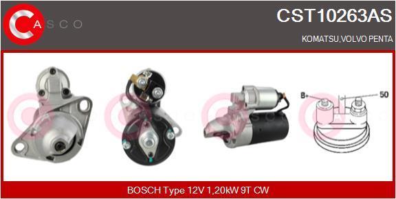 Démarreur CASCO SRL ref. CST10263AS
