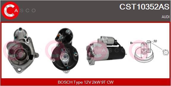 Motor de arranque (Arrancador) CASCO SRL ref. CST10352AS