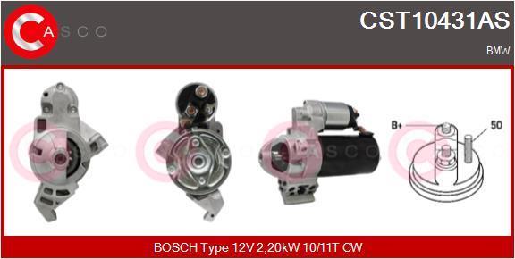 Motor de arranque (Arrancador) CASCO SRL ref. CST10431AS