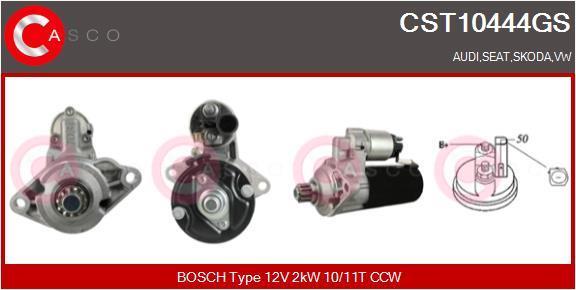 Motor de arranque CASCO SRL ref. CST10444GS