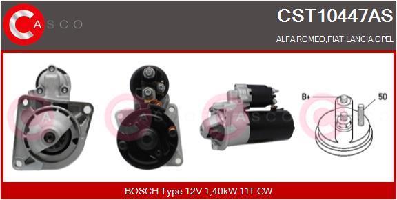 Motor de arranque (Arrancador) CASCO SRL ref. CST10447AS