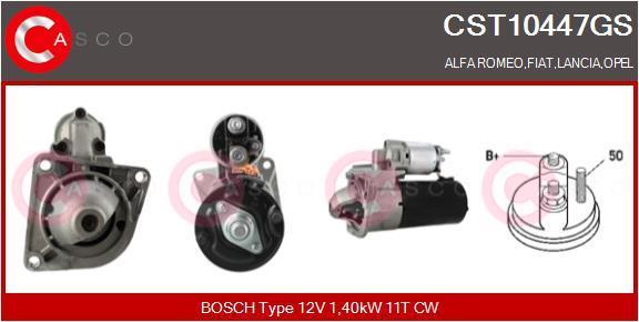 Démarreur CASCO SRL ref. CST10447GS