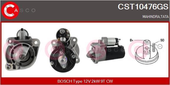 Motor de arranque (Arrancador) CASCO SRL ref. CST10476GS