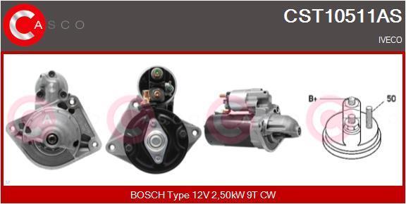 Motor de arranque (Arrancador) CASCO SRL ref. CST10511AS