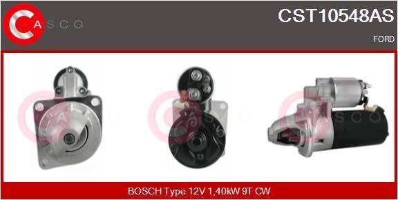 Motor de arranque (Arrancador) CASCO SRL ref. CST10548AS