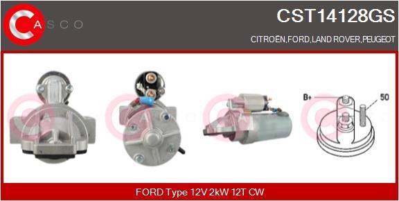 Démarreur CASCO SRL ref. CST14128GS