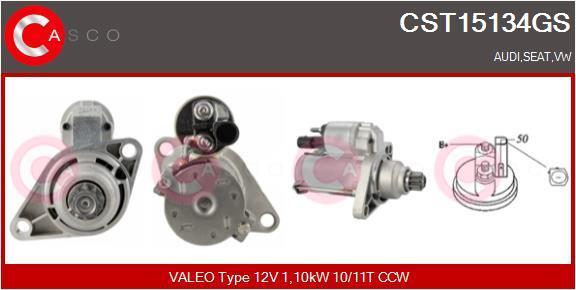 Motor de arranque (Arrancador) CASCO SRL ref. CST15134GS