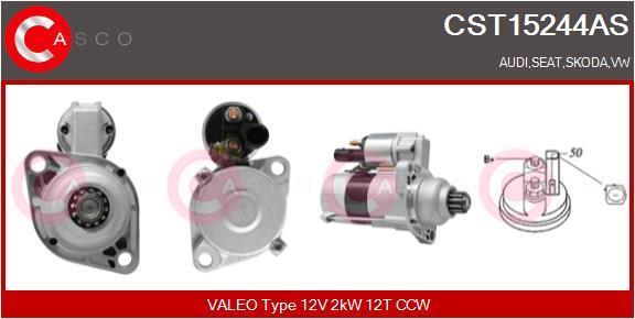 Motor de arranque (Arrancador) CASCO SRL ref. CST15244AS