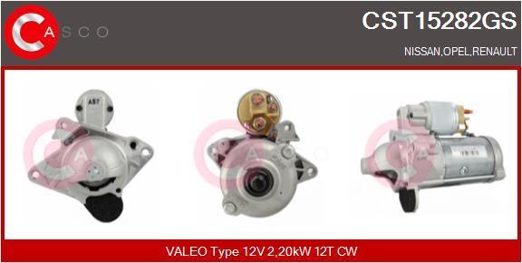 Motor de arranque CASCO SRL ref. CST15282GS