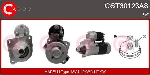 Motor de arranque CASCO SRL ref. CST30123AS