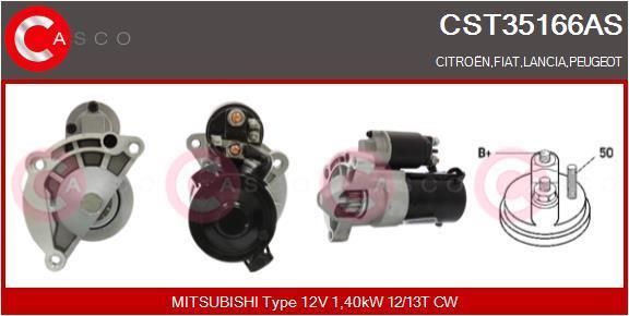 Démarreur CASCO SRL ref. CST35166AS